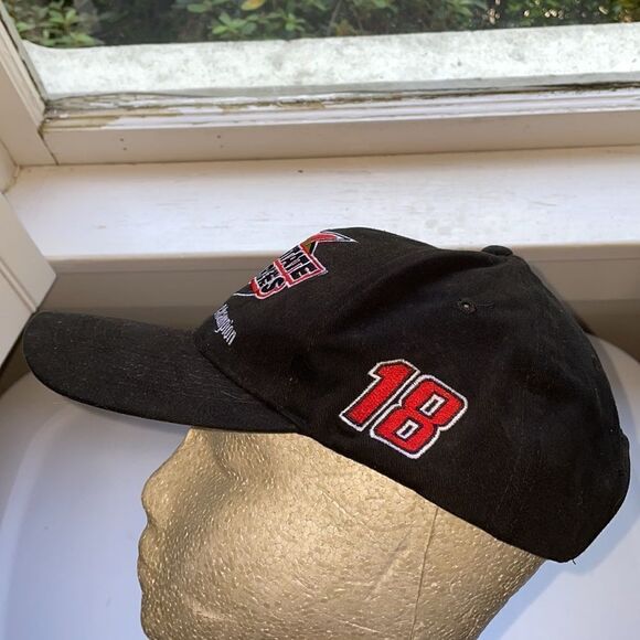 Vtg Interstate Batteries 2000 Winston Cup Champion Bobby Labonte #18 cap - Picture 5 of 9